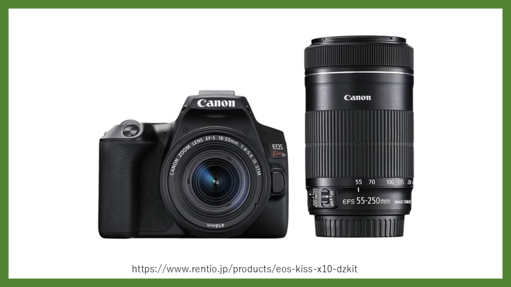 Canon 委ねれ EOS Kiss x9 標準レンズ＆単焦点レンズ＆持ち歩きバッグ 